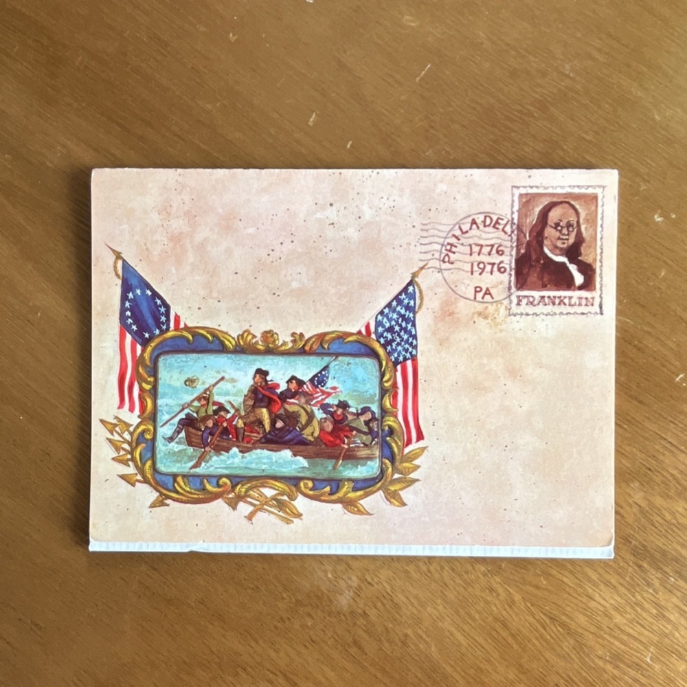 Vintage Holiday Greeting Cards Lot Famous Artists Studios Missouri Embossed‎ - Picture 13 of 14